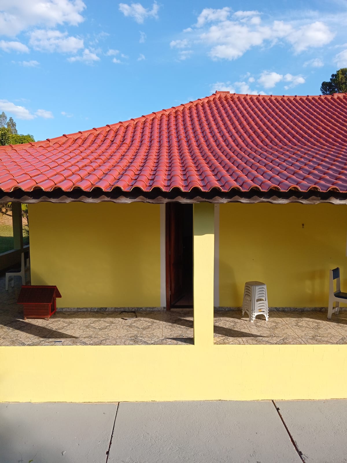 Reforma de telhado de varanda em Alphaville